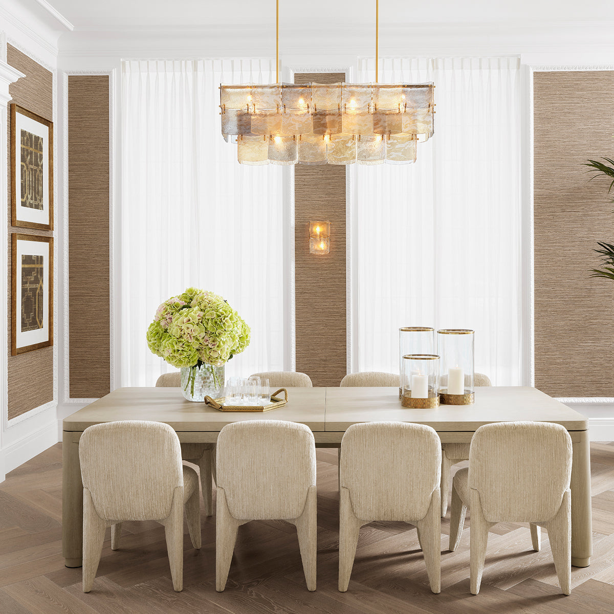 Natural Upholstered Dining Chair Marius | Eichholtzmh.com