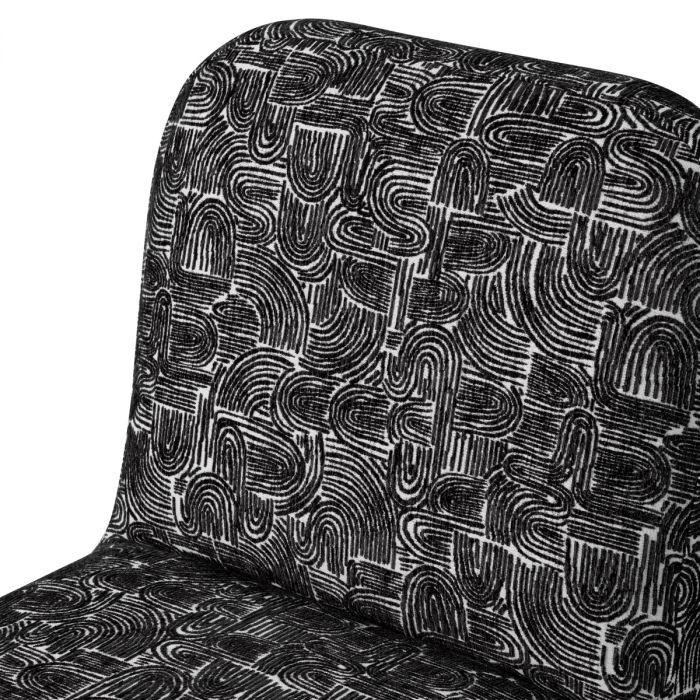 Dining Chair Magnus solent black white