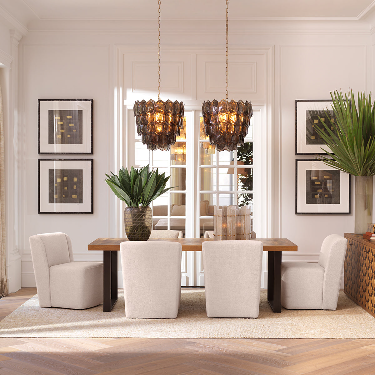 Upholstered Dining Chair Selene | Eichholtzmh.com