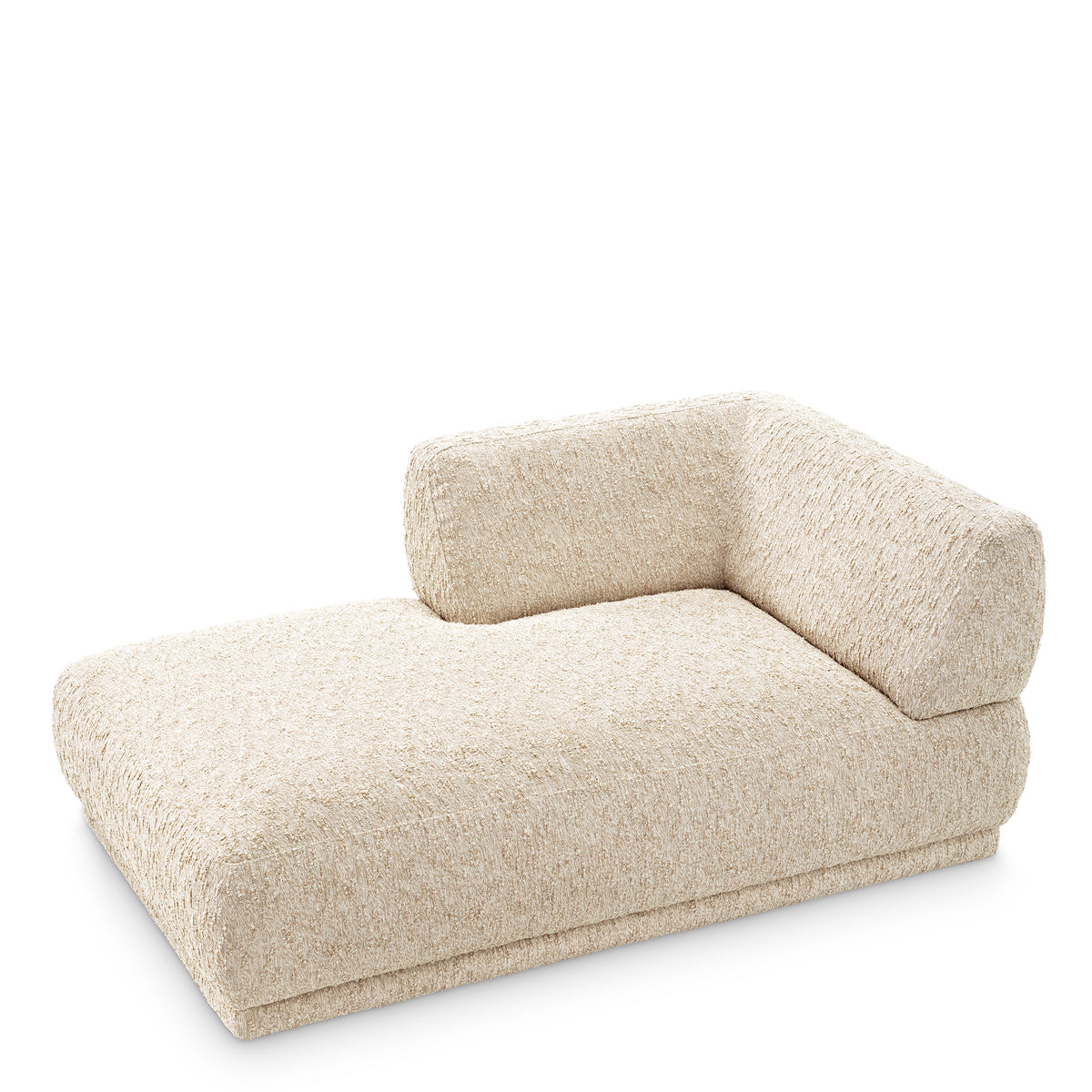 Cream Fabric Chaise Lounge Oberon | Eichholtzmh.com