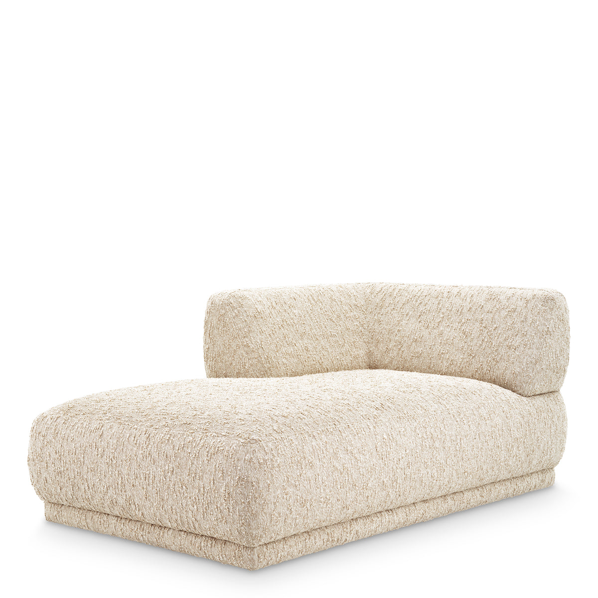 Cream Fabric Chaise Lounge Oberon | Eichholtzmh.com