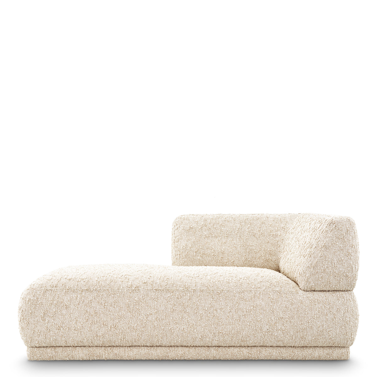 Cream Fabric Chaise Lounge Oberon | Eichholtzmh.com