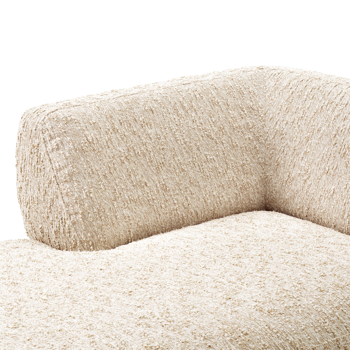 Cream Fabric Chaise Lounge Oberon | Eichholtzmh.com