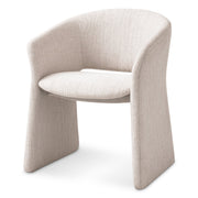 Beige Barrel-Back Dining Chair Cedric | Eichholtzmh.com