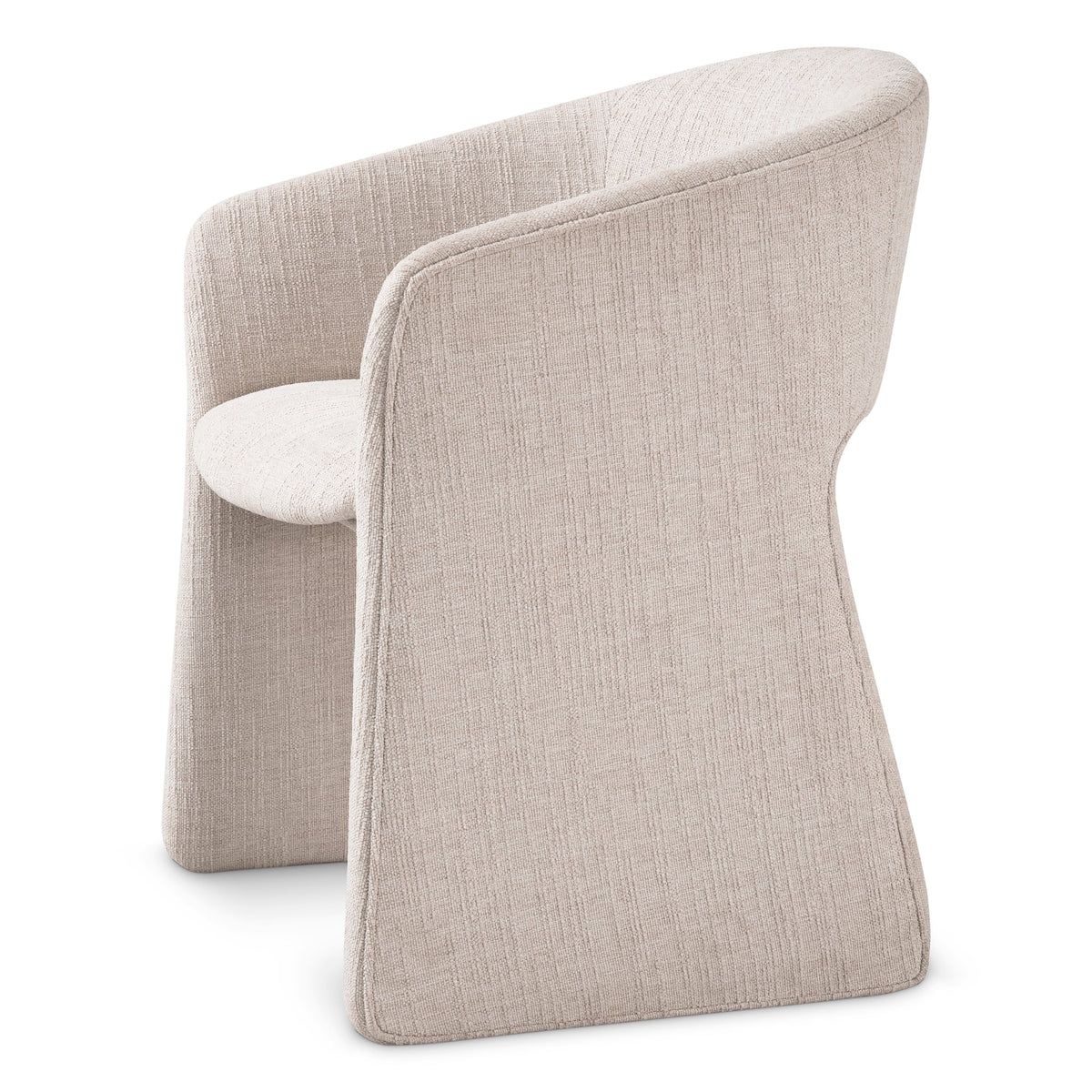 Beige Barrel-Back Dining Chair Cedric | Eichholtzmh.com