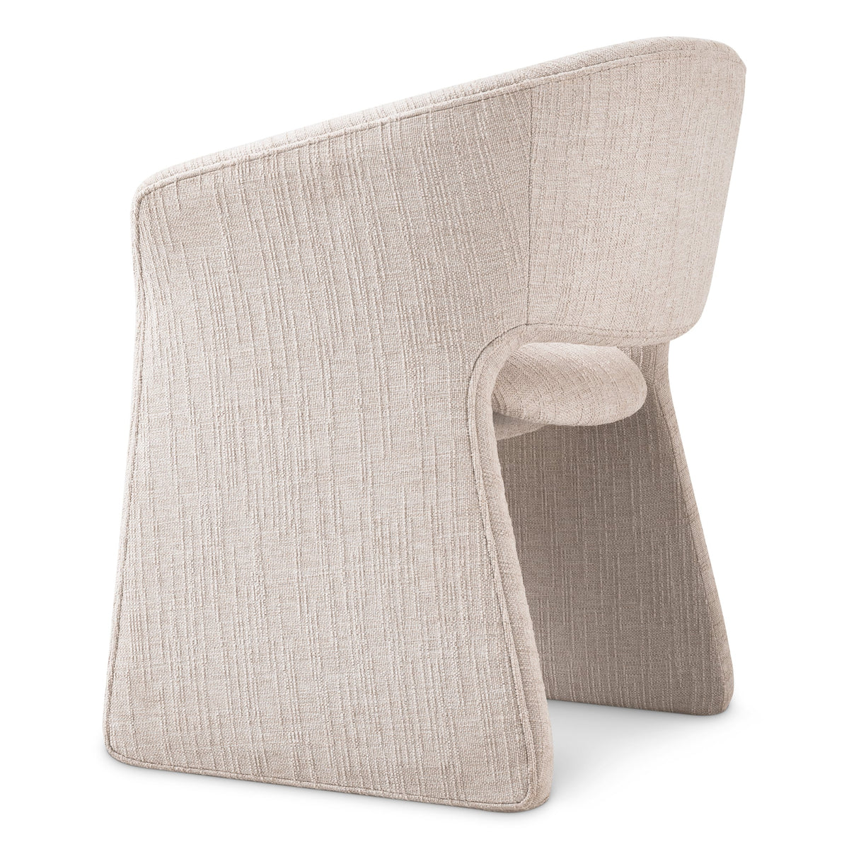 Beige Barrel-Back Dining Chair Cedric | Eichholtzmh.com