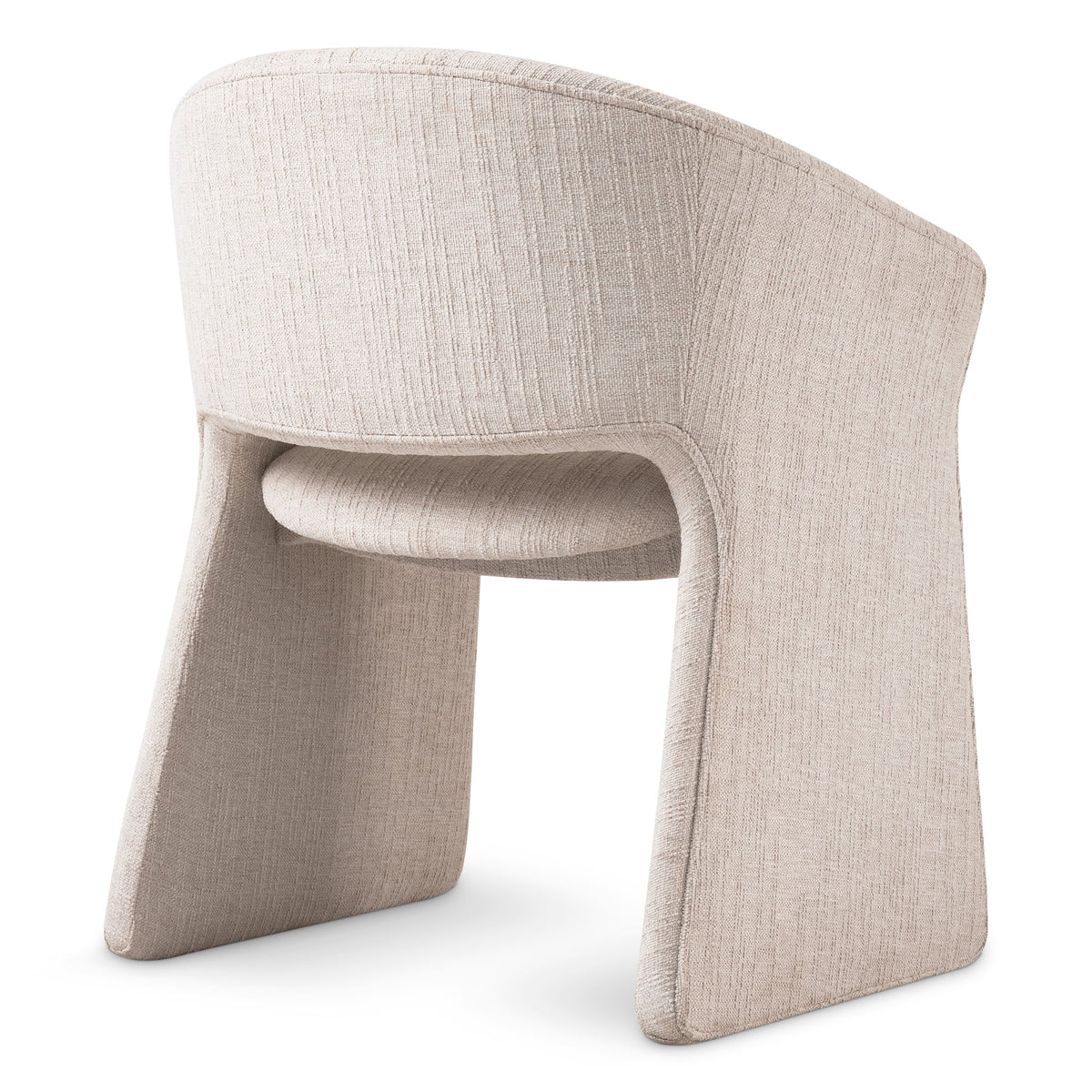 Beige Barrel-Back Dining Chair Cedric | Eichholtzmh.com