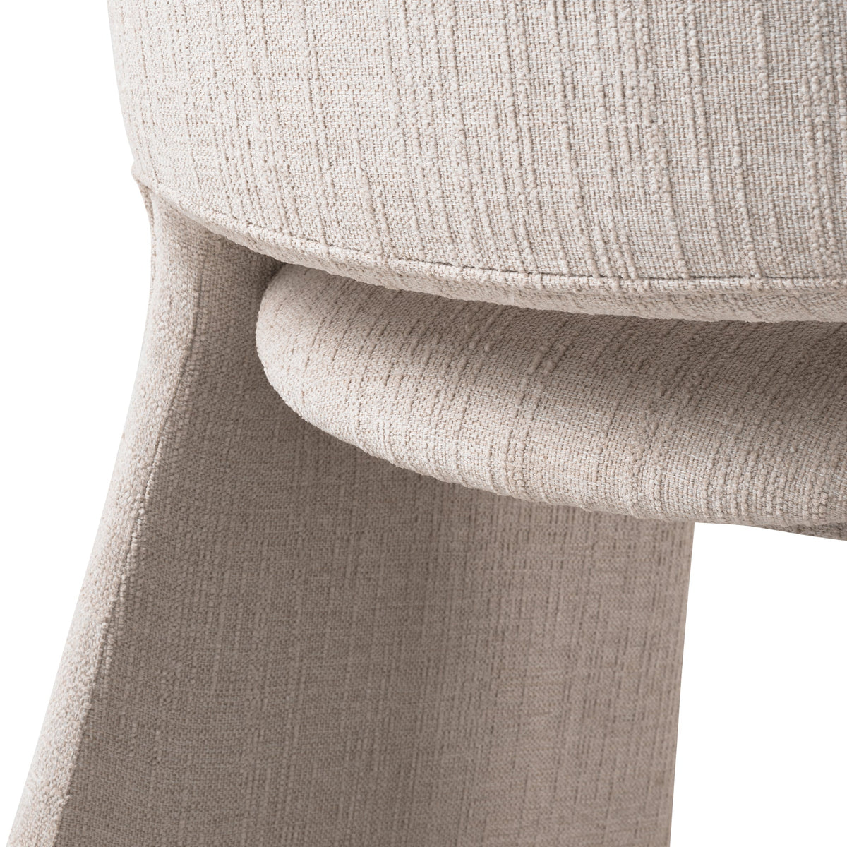 Beige Barrel-Back Dining Chair Cedric | Eichholtzmh.com