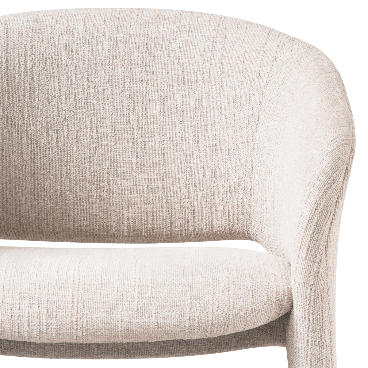 Beige Barrel-Back Dining Chair Cedric | Eichholtzmh.com