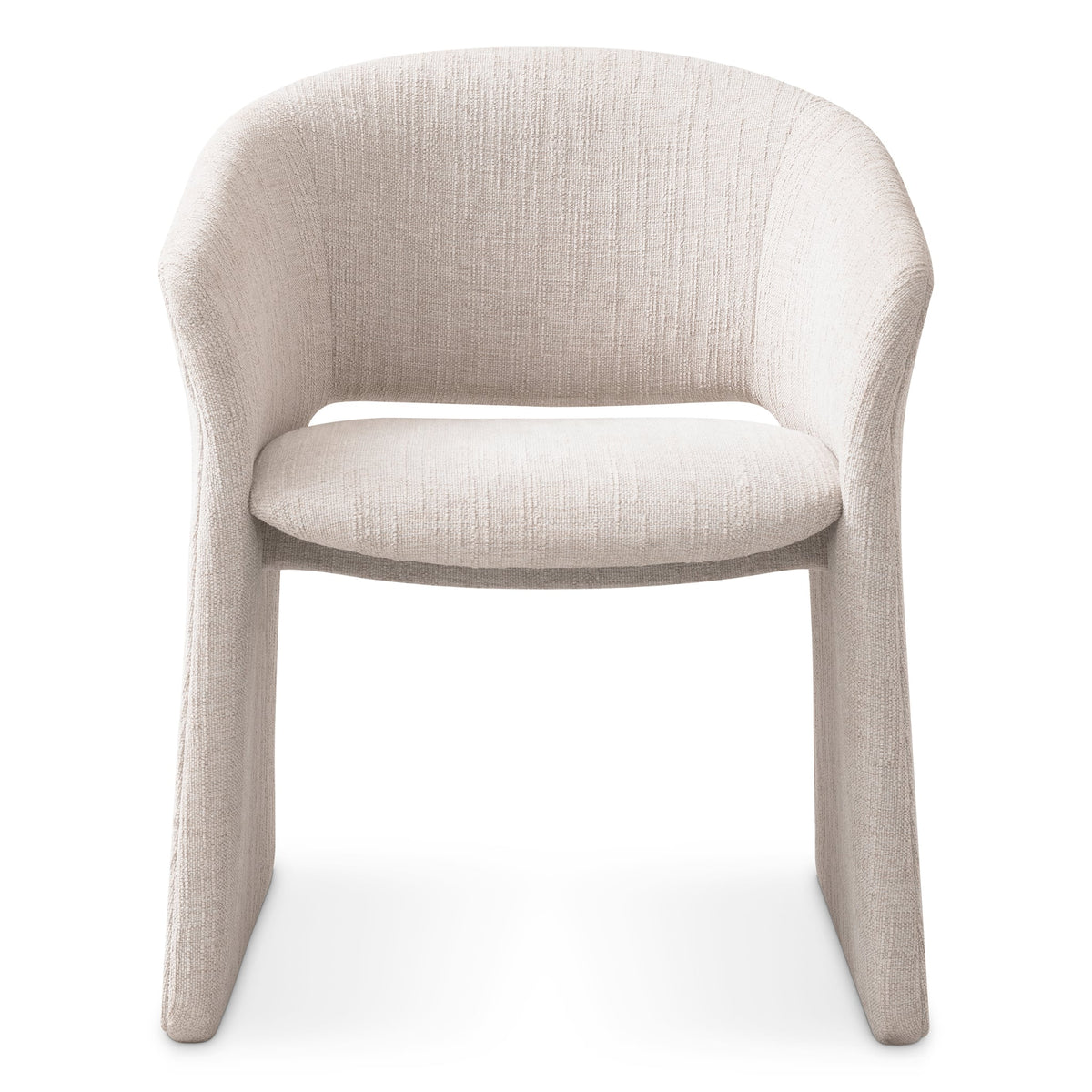 Beige Barrel-Back Dining Chair Cedric | Eichholtzmh.com