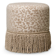 Beige Tasseled Swivel Dining Stool Greer | Eichholtzmh.com