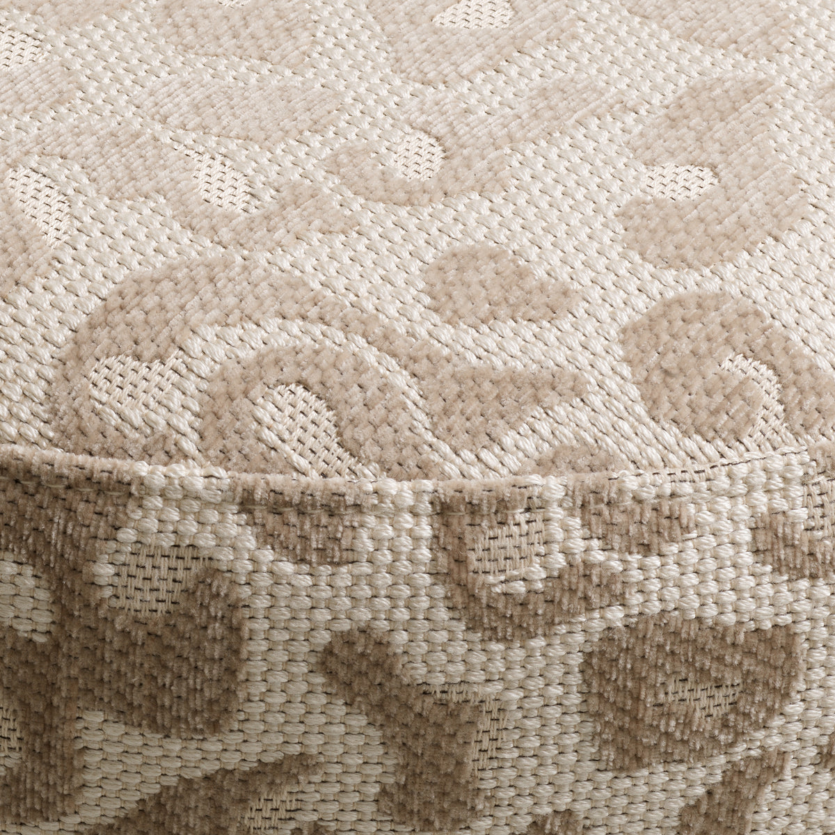 Beige Tasseled Swivel Dining Stool Greer | Eichholtzmh.com