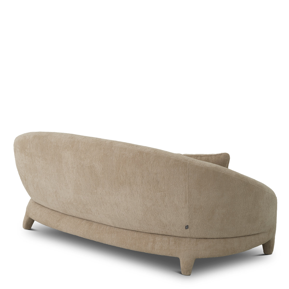 Beige Curved Sofa Avenley | Eichholtzmh.com