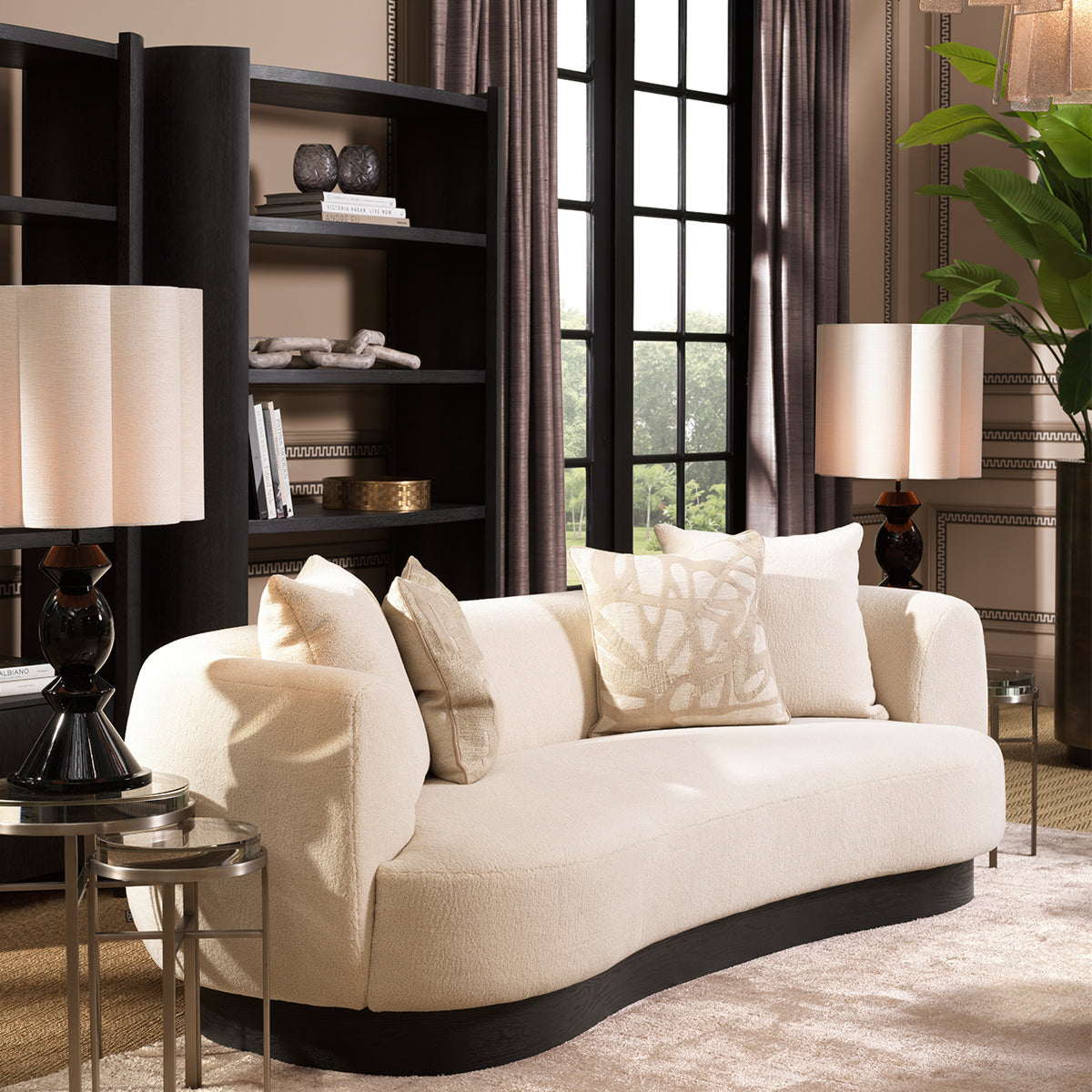 Contemporary Cream Sofa Elliston | Eichholtzmh.com