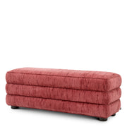 Upholstered Red Fabric Bench Helmsley | Eichholtzmh.com