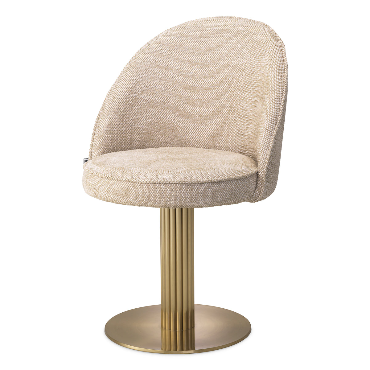 Beige Swivel Dining Chair Dorland | Eichholtzmh.com