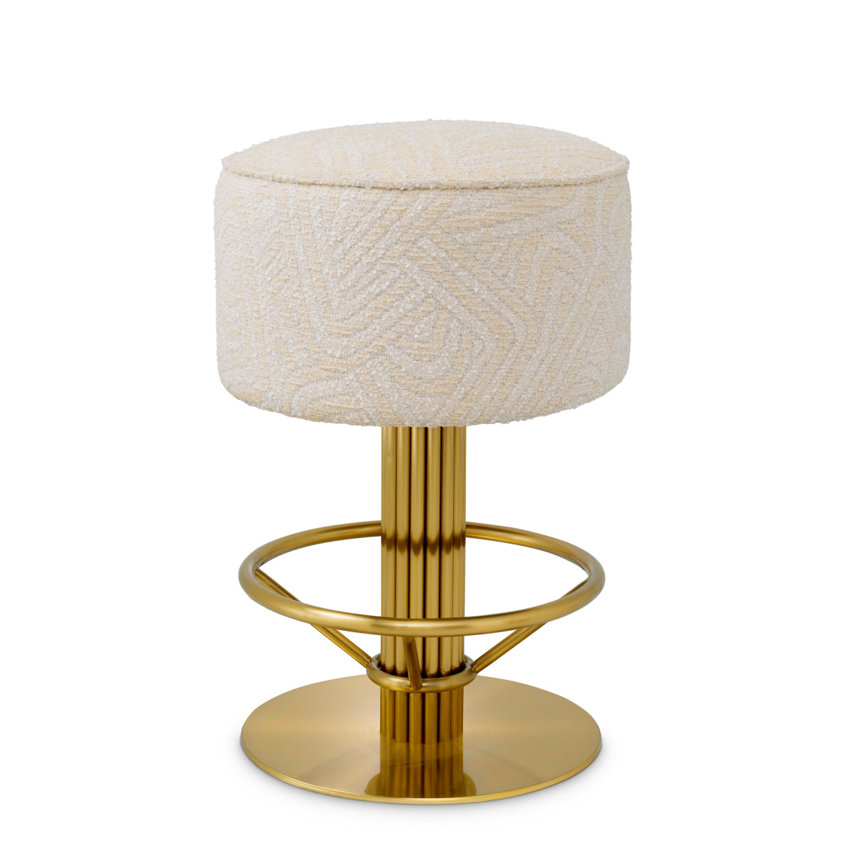 Fabric Swivel Counter Stool Carleton