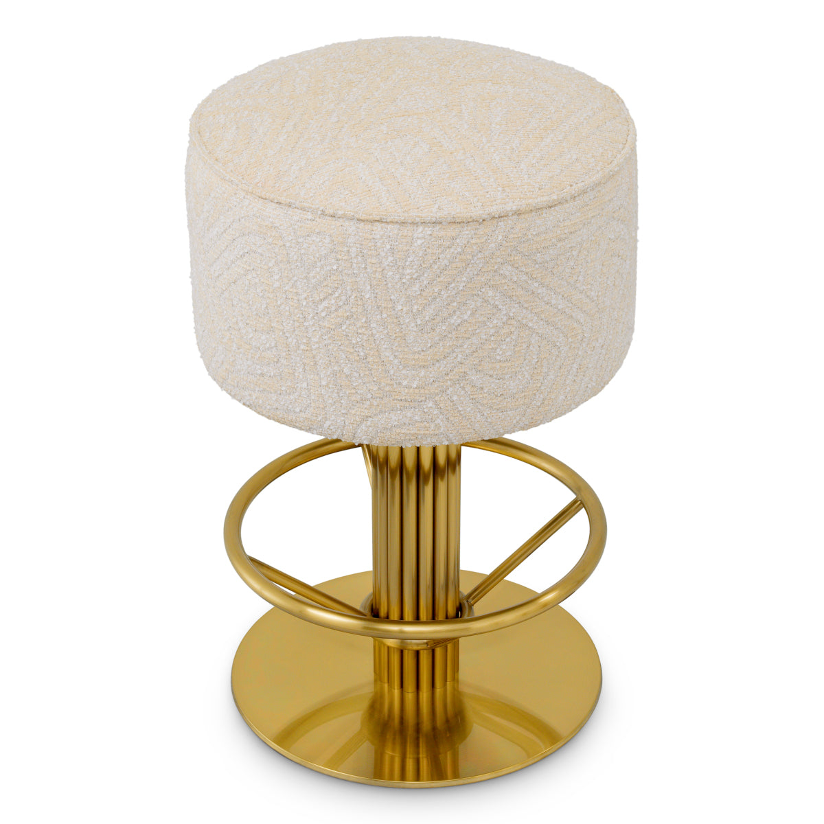 Fabric Swivel Counter Stool Carleton