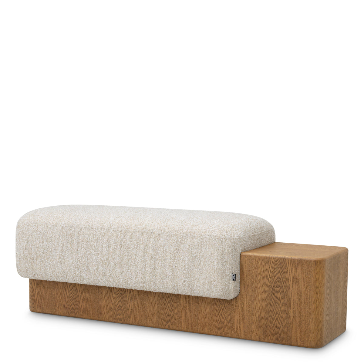 Upholstered Column Bench Colburn | Eichholtzmh.com