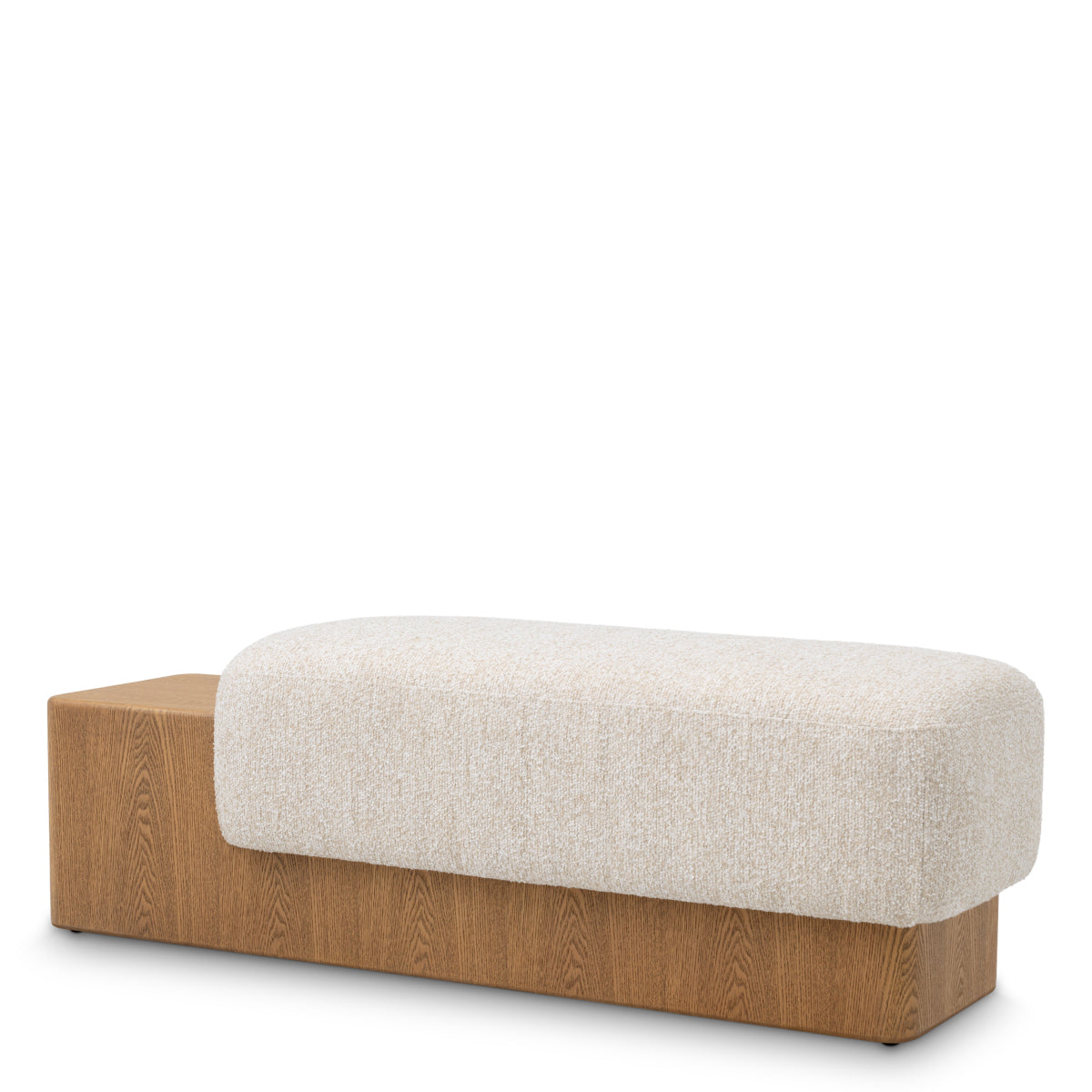 Upholstered Column Bench Colburn | Eichholtzmh.com