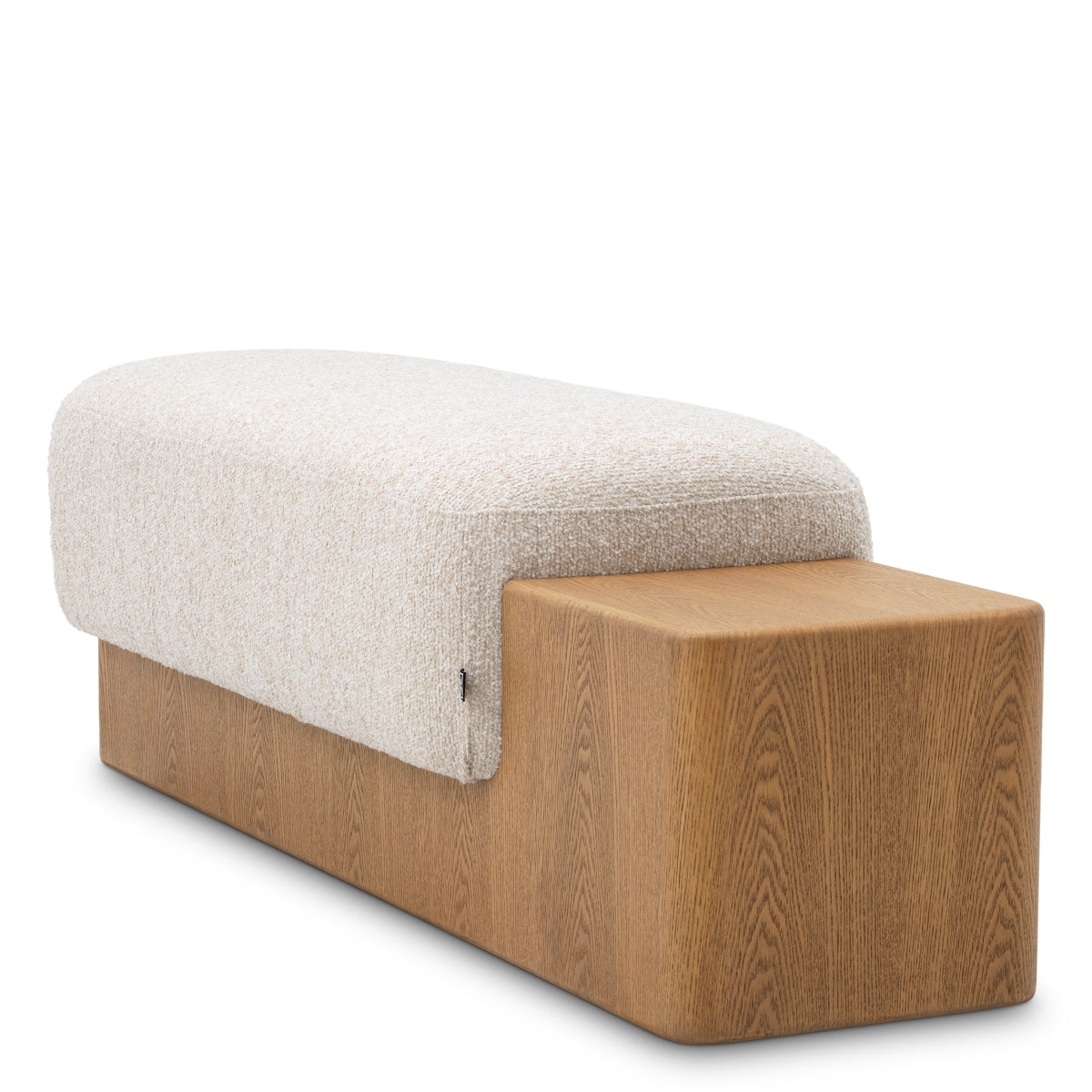 Upholstered Column Bench Colburn | Eichholtzmh.com