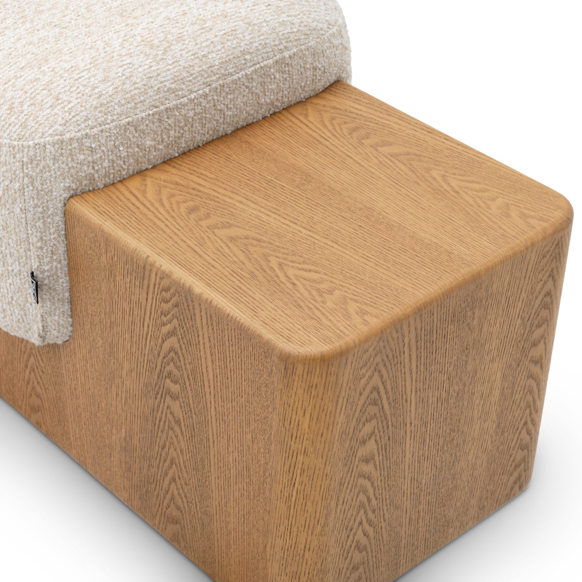 Upholstered Column Bench Colburn | Eichholtzmh.com
