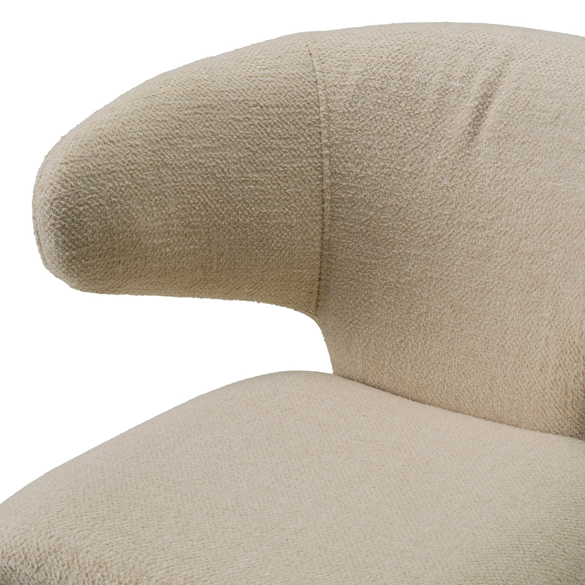 Curved-Back Upholstered Bar Stool Josephine | Eichholtzmh.com