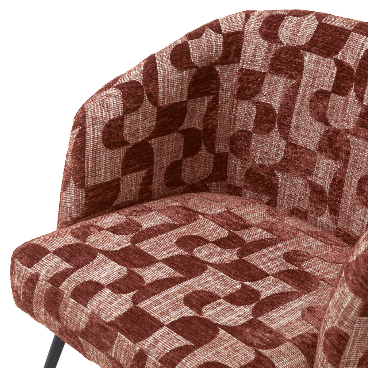 Red Fabric Dining Chair Aiden | Eichholtzmh.com