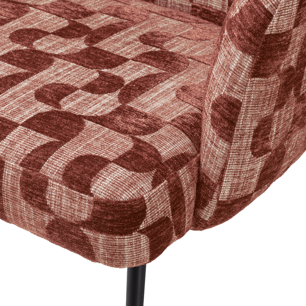 Red Fabric Dining Chair Aiden | Eichholtzmh.com