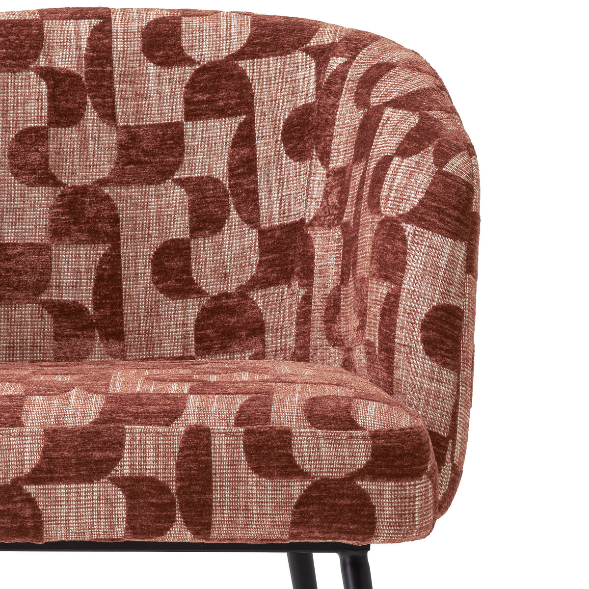 Red Fabric Dining Chair Aiden | Eichholtzmh.com