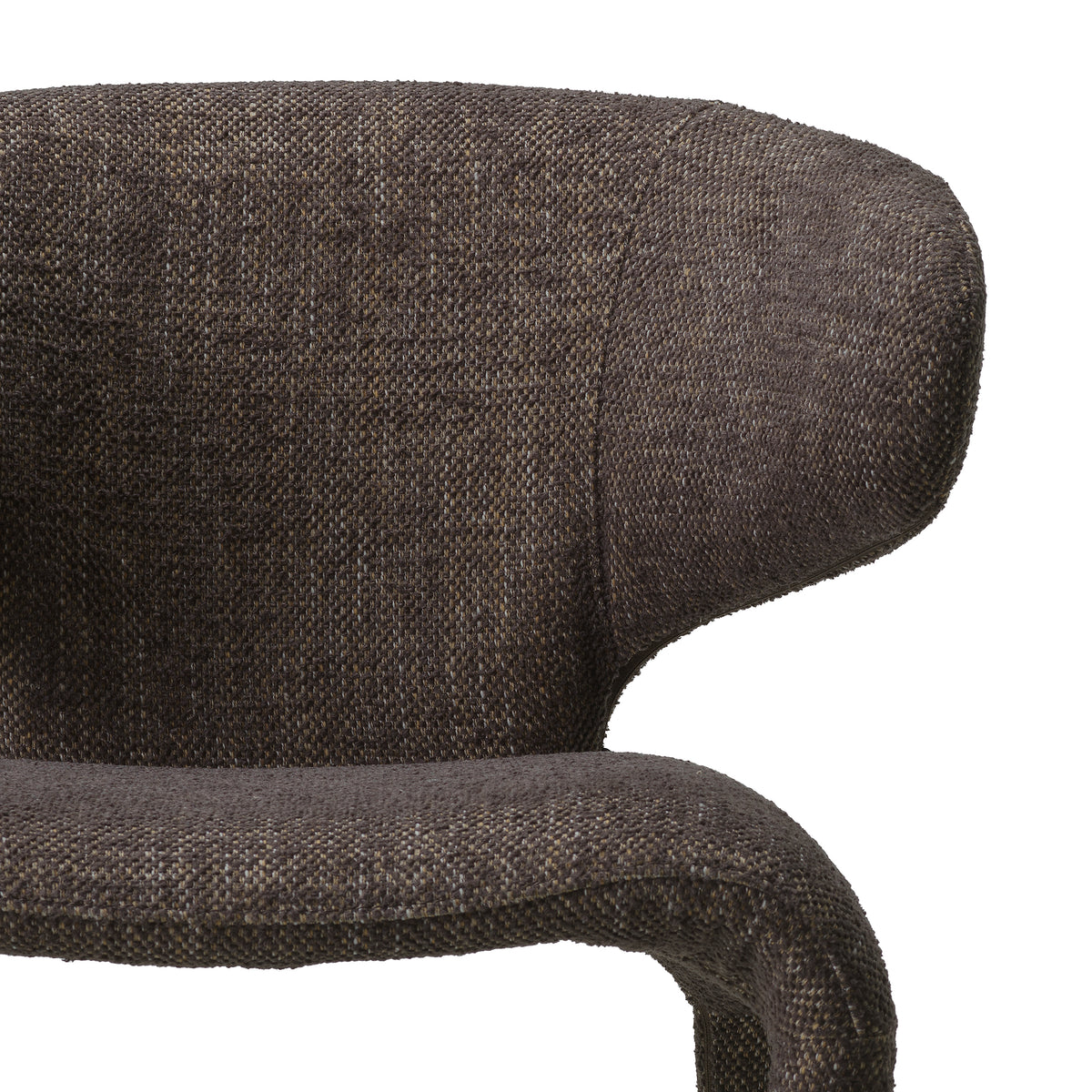 Curved-Back Upholstered Bar Stool Josephine | Eichholtzmh.com
