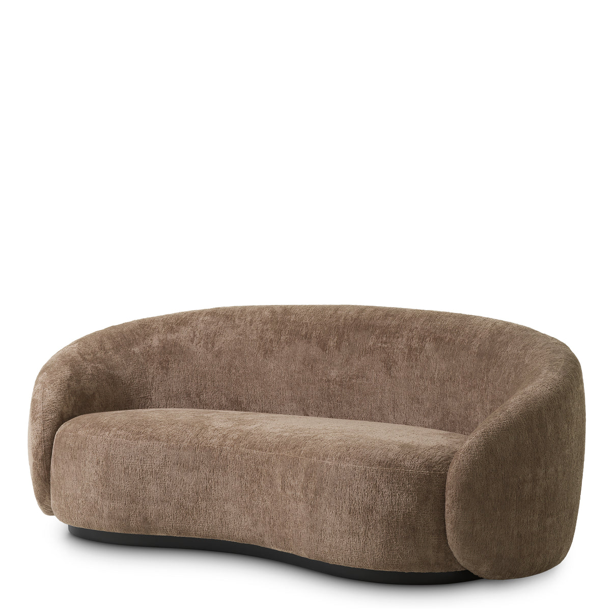 Brown Curved Sofa S Amore | Eichholtzmh.com