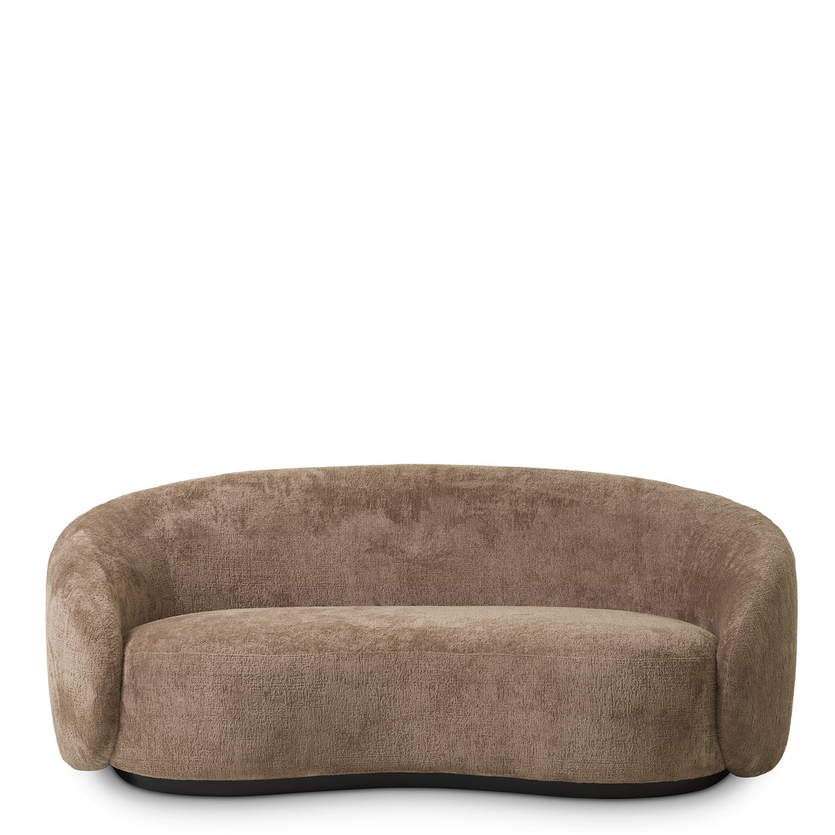 Brown Curved Sofa S Amore | Eichholtzmh.com