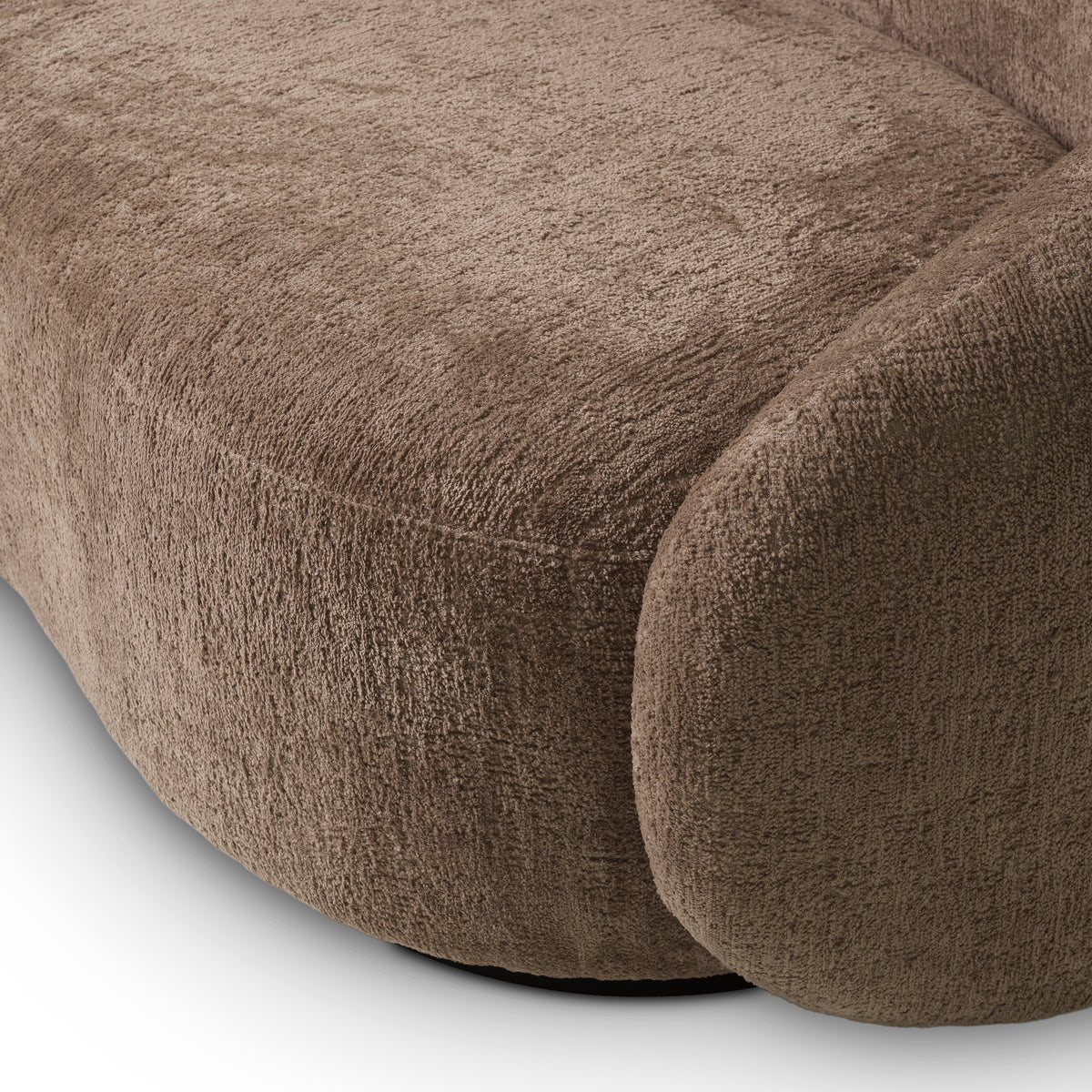 Brown Curved Sofa S Amore | Eichholtzmh.com