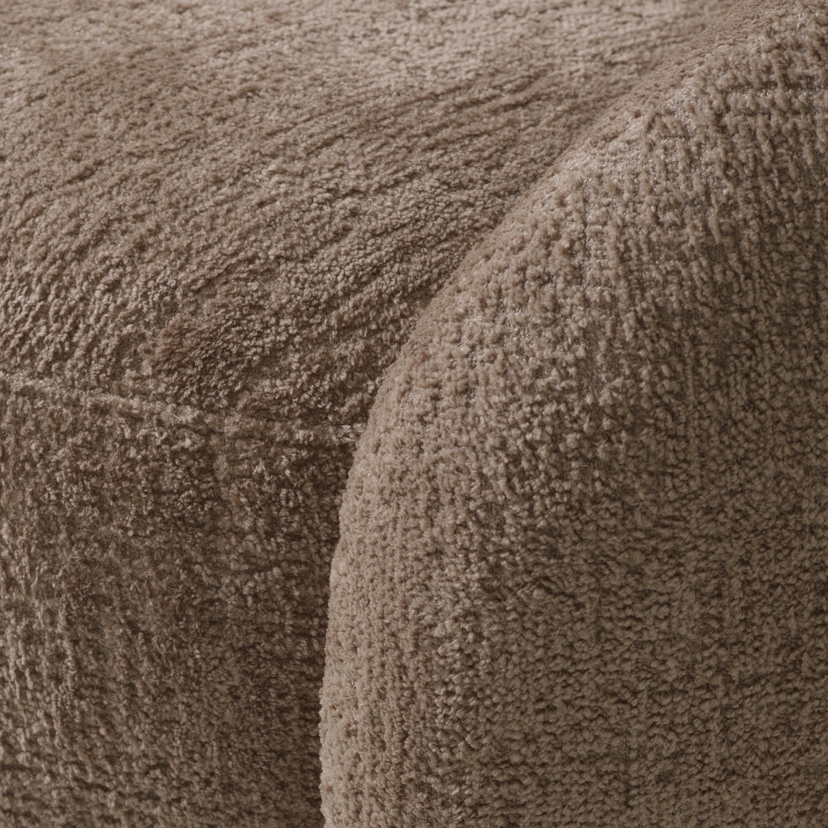Brown Curved Sofa S Amore | Eichholtzmh.com
