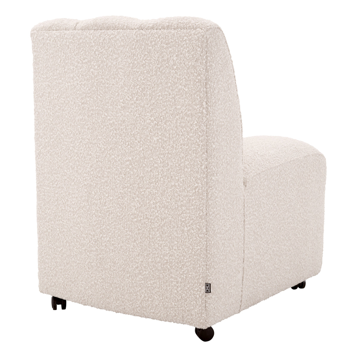 Bouclé Channeled Dining Chair Kelly | Eichholtzmh.com