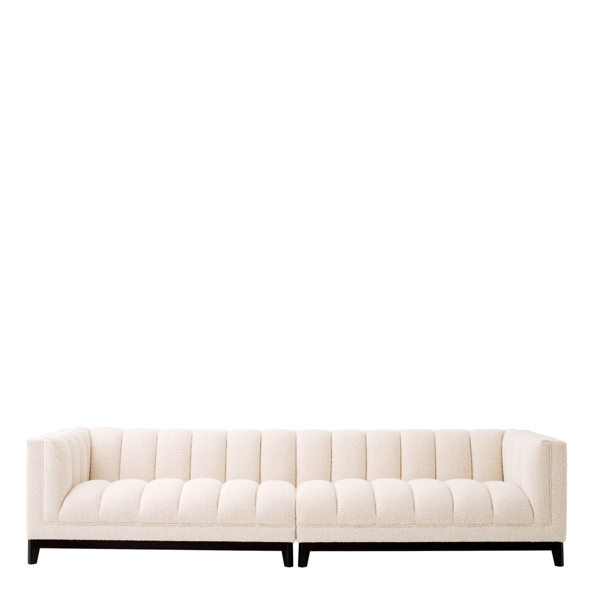 Upholstered Cream Boucle Sofa Ditmar | Eichholtzmh.com