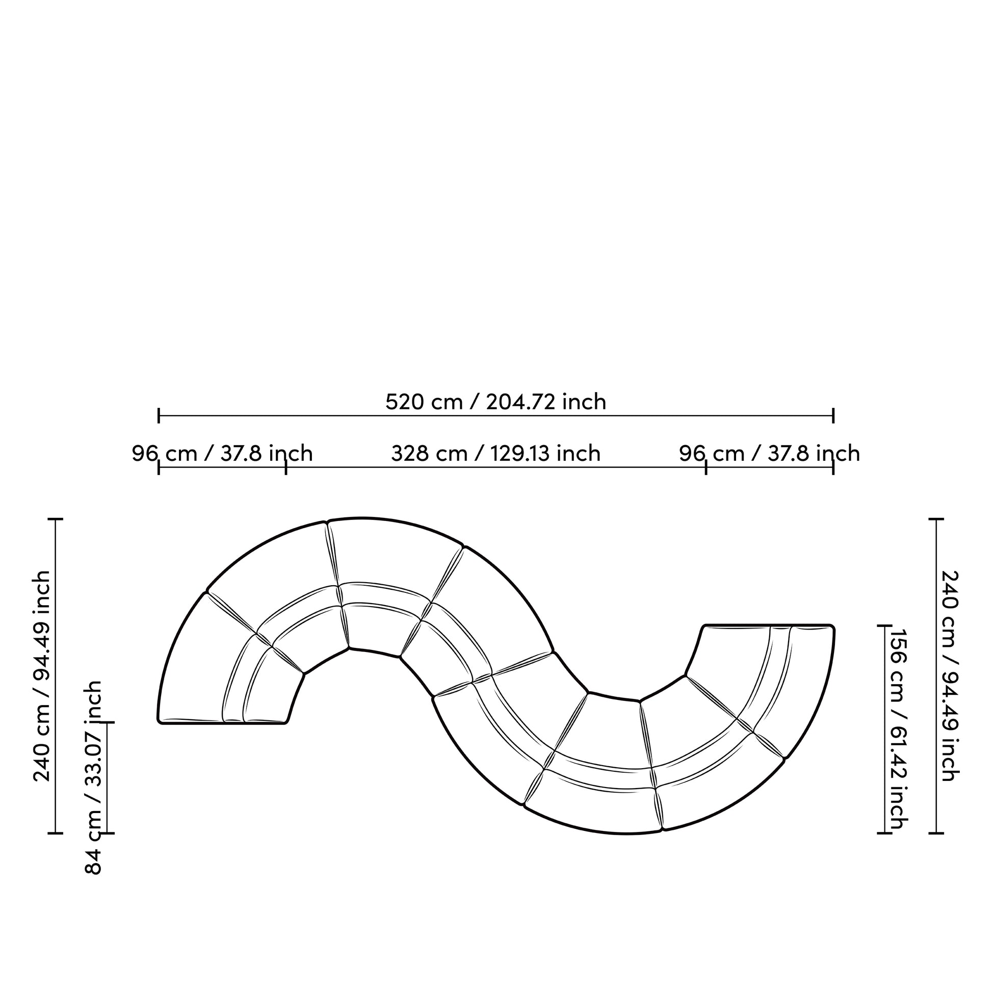Off-White Modular Sofa Lindau | Eichholtzmh.com