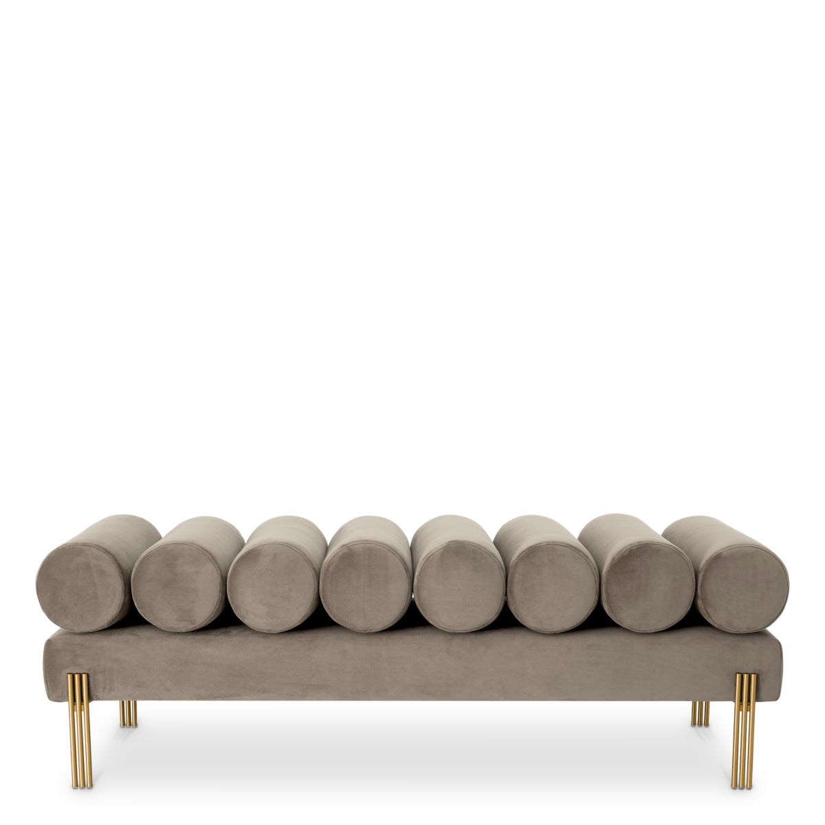 Velvet Art Deco Bench Oxley | Eichholtzmh.com