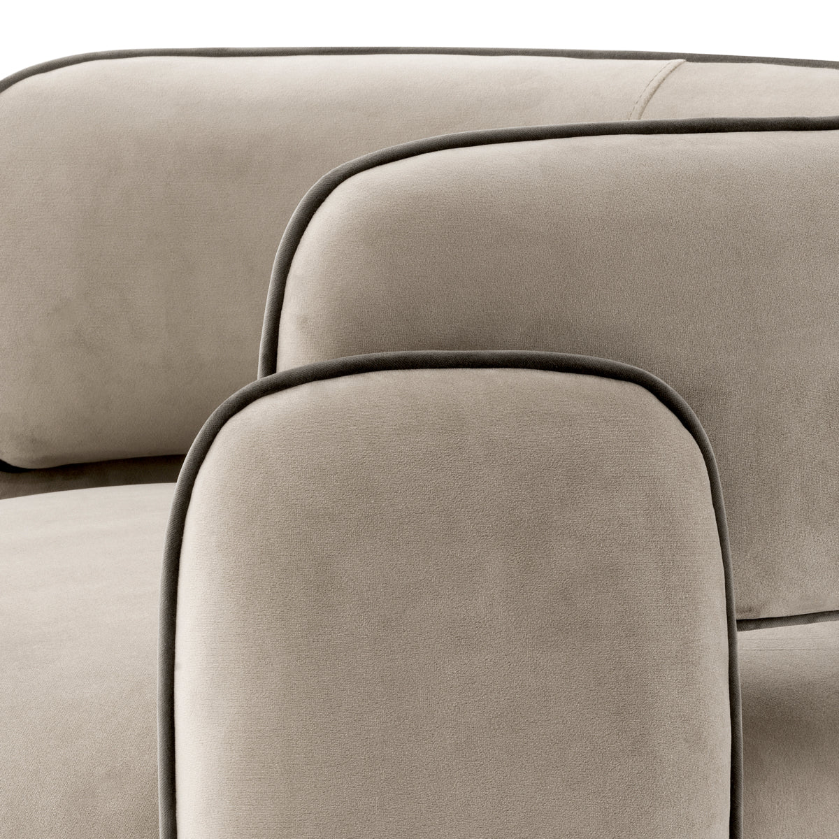 Velvet Modern Accent Chair Chaplin | Eichholtzmh.com