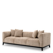 Beige Upholstered Contemporary Sofa Corso