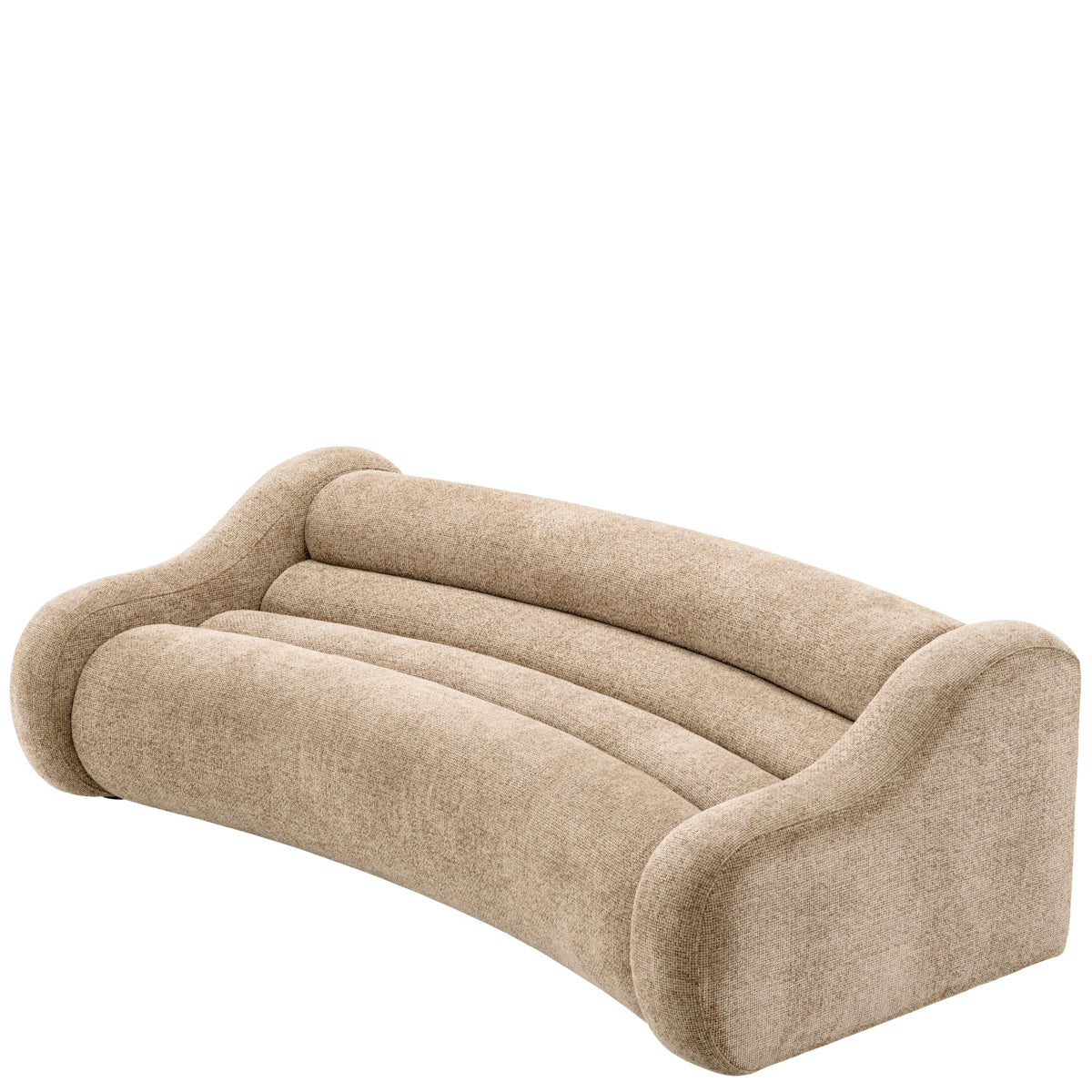 Sand Curved Sofa Carbone | Eichholtzmh.com