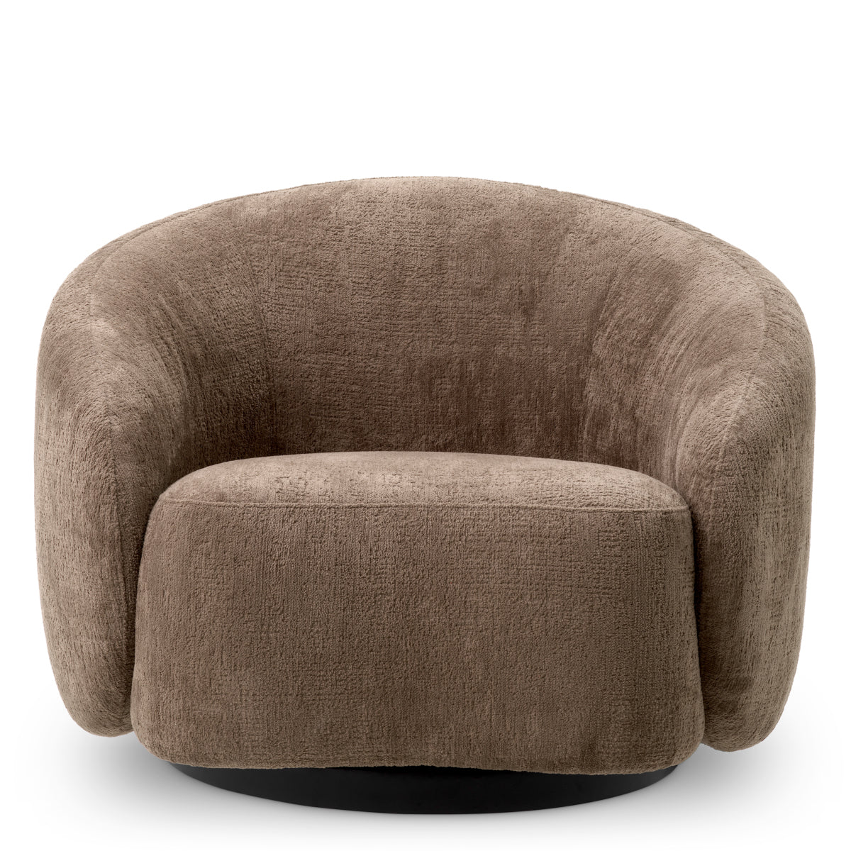 Brown Upholstered Armchair Amore