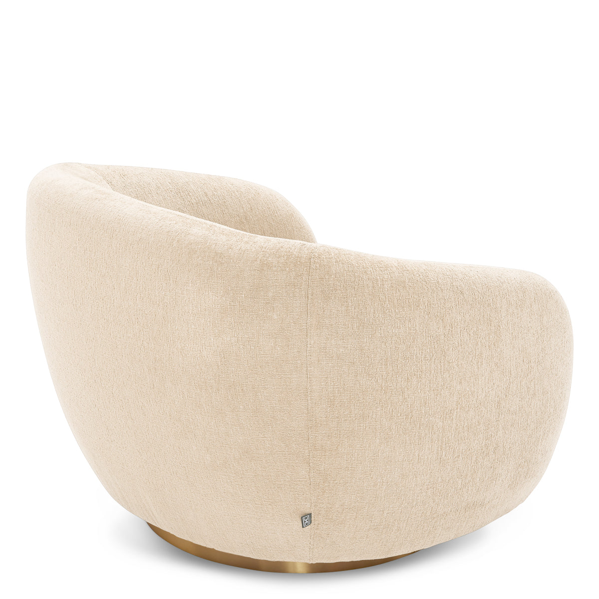 Upholstered Lounge Swivel Chair Brice | C | Eichholtzmh.com
