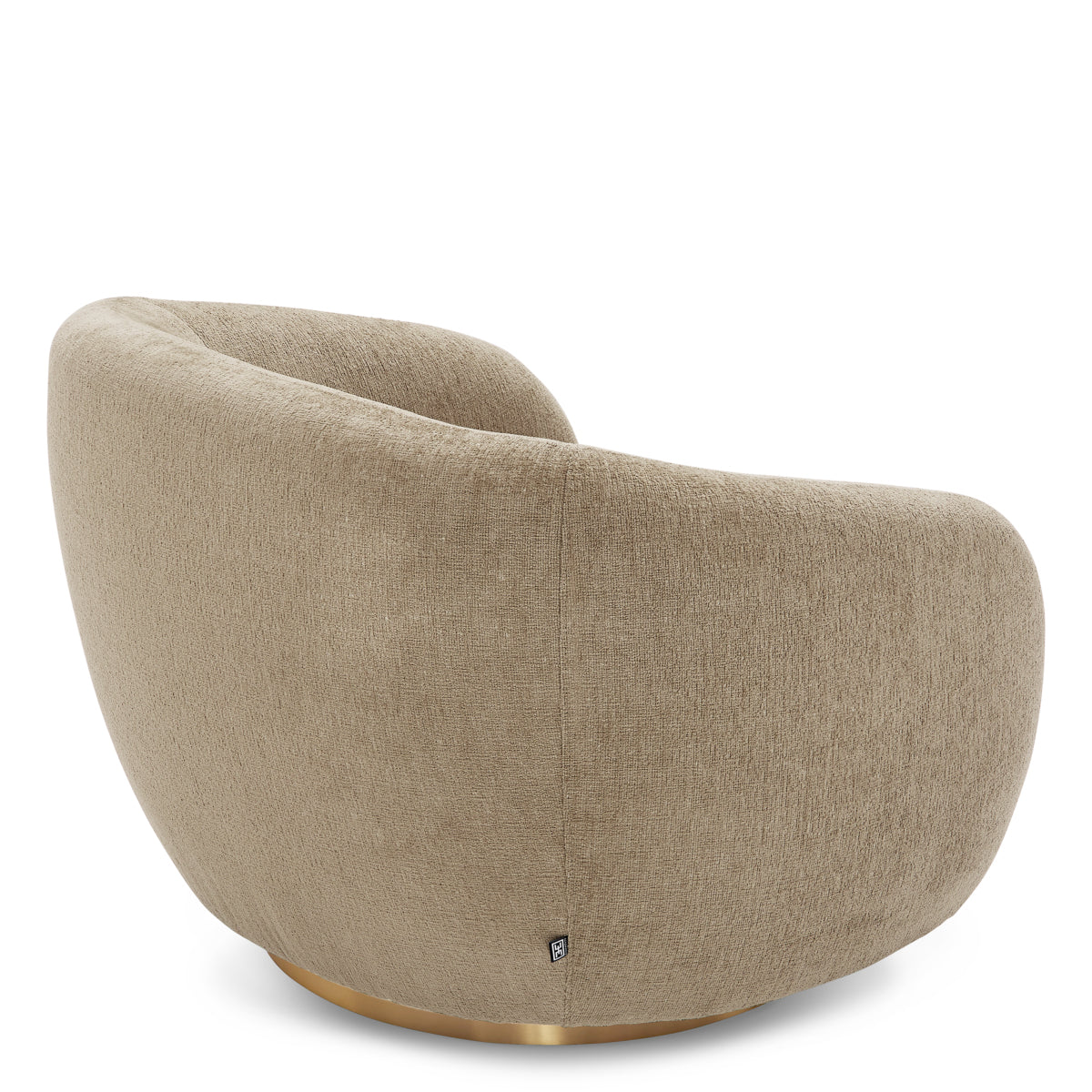 Upholstered Lounge Swivel Chair Brice | A | Eichholtzmh.com
