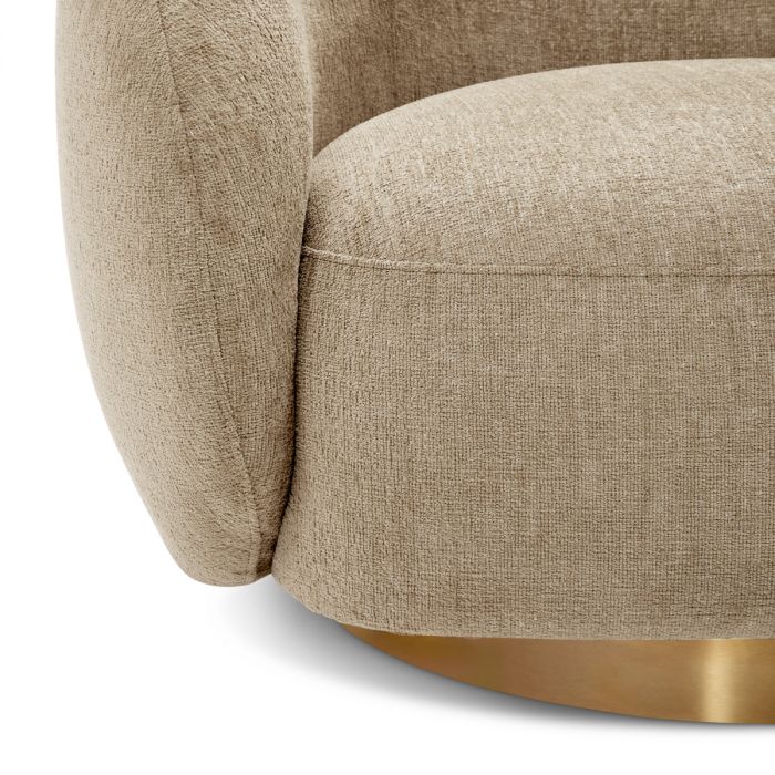 Swivel Chair Brice hastings beige