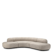 Upholstered Curved Sofa L Björn | D | Eichholtzmh.com