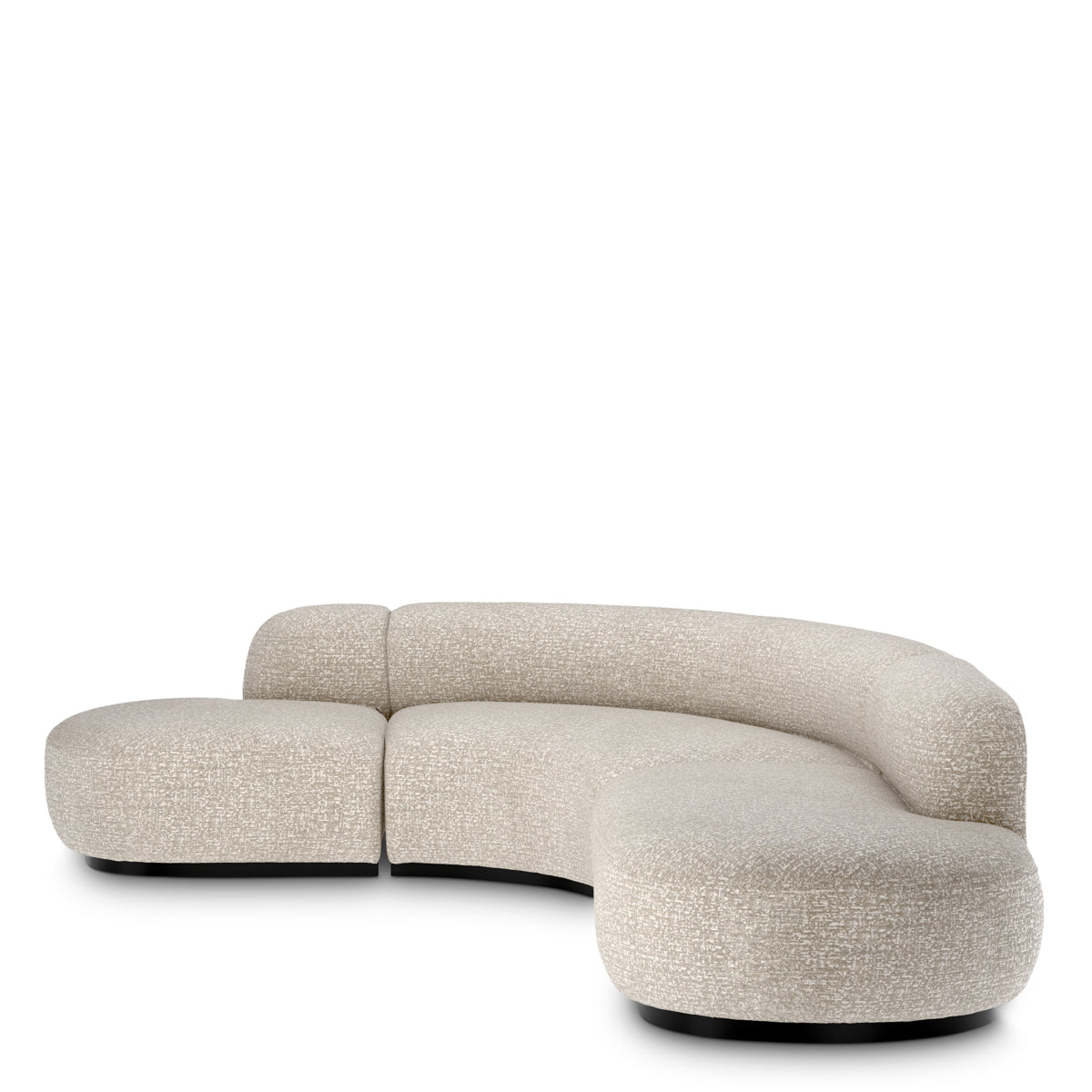 Upholstered Curved Sofa L Björn | D | Eichholtzmh.com