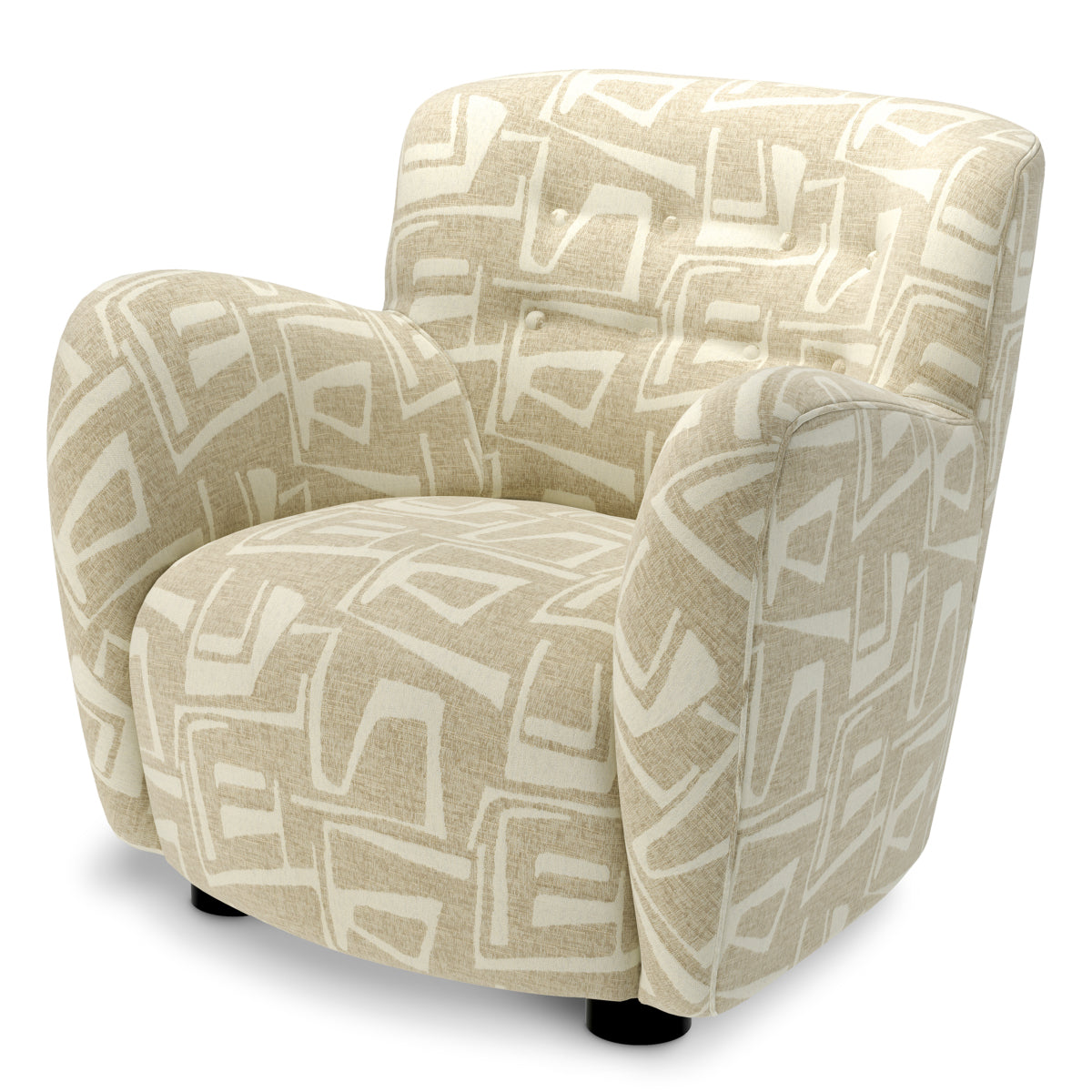 Tufted Back Lounge Chair Bixby | B | Eichholtzmh.com