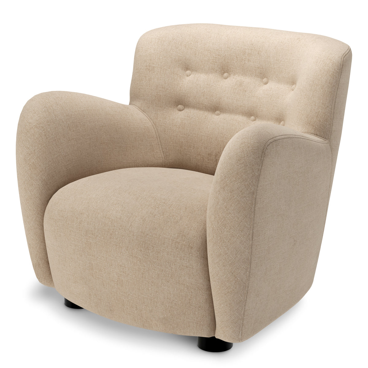 Tufted Back Lounge Chair Bixby | A | Eichholtzmh.com